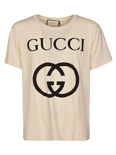 mens gucci wolf t shirt|gucci logo t shirt.